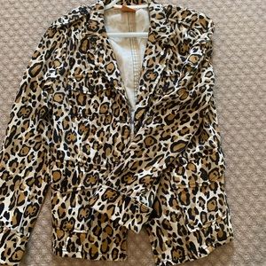 Tory Burch Leopard Jacket